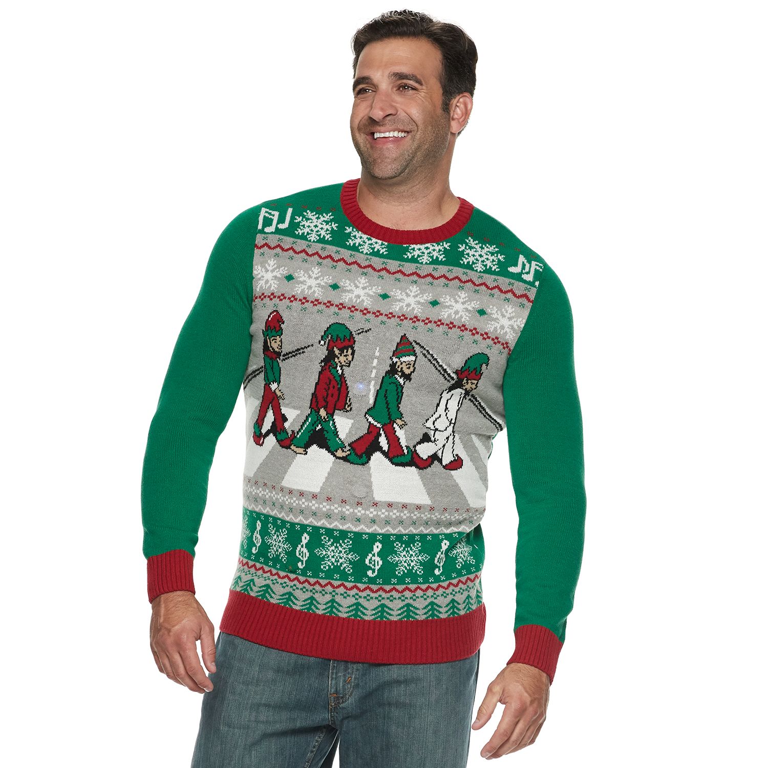 abbey road christmas sweater