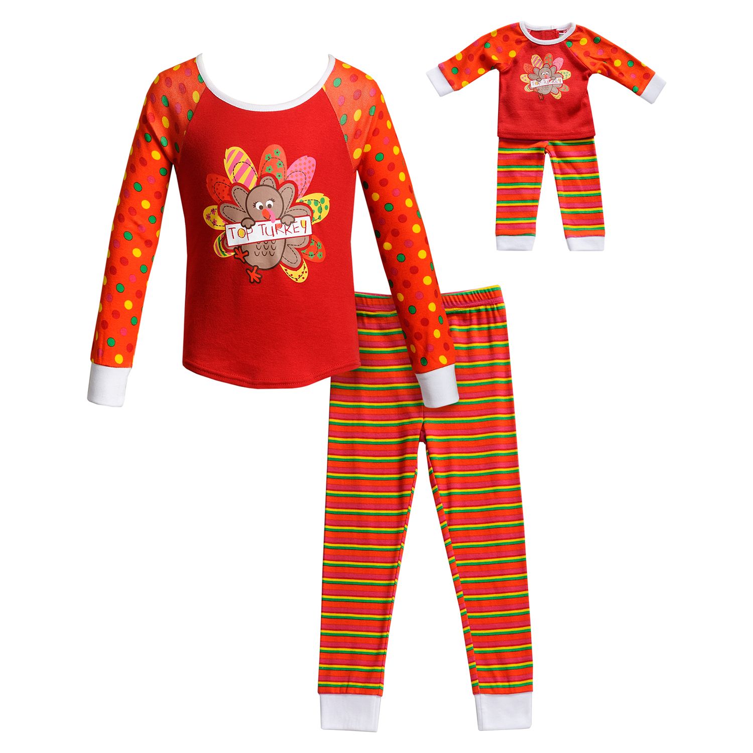 baby girl thanksgiving pajamas