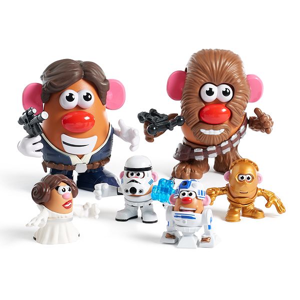 Details about   Mr Potato Head 2" Playskool Friends Star Wars Mini Multi-Pack Toy 4 Characters 