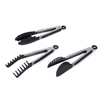 Farberware® 3 pc Nylon-Tipped Tongs Set