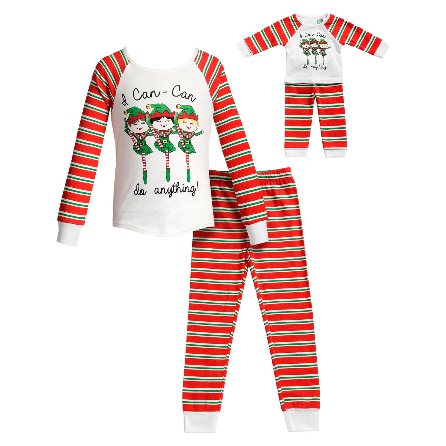 Bottoms Pajama Set \u0026 Matching Doll Pajamas