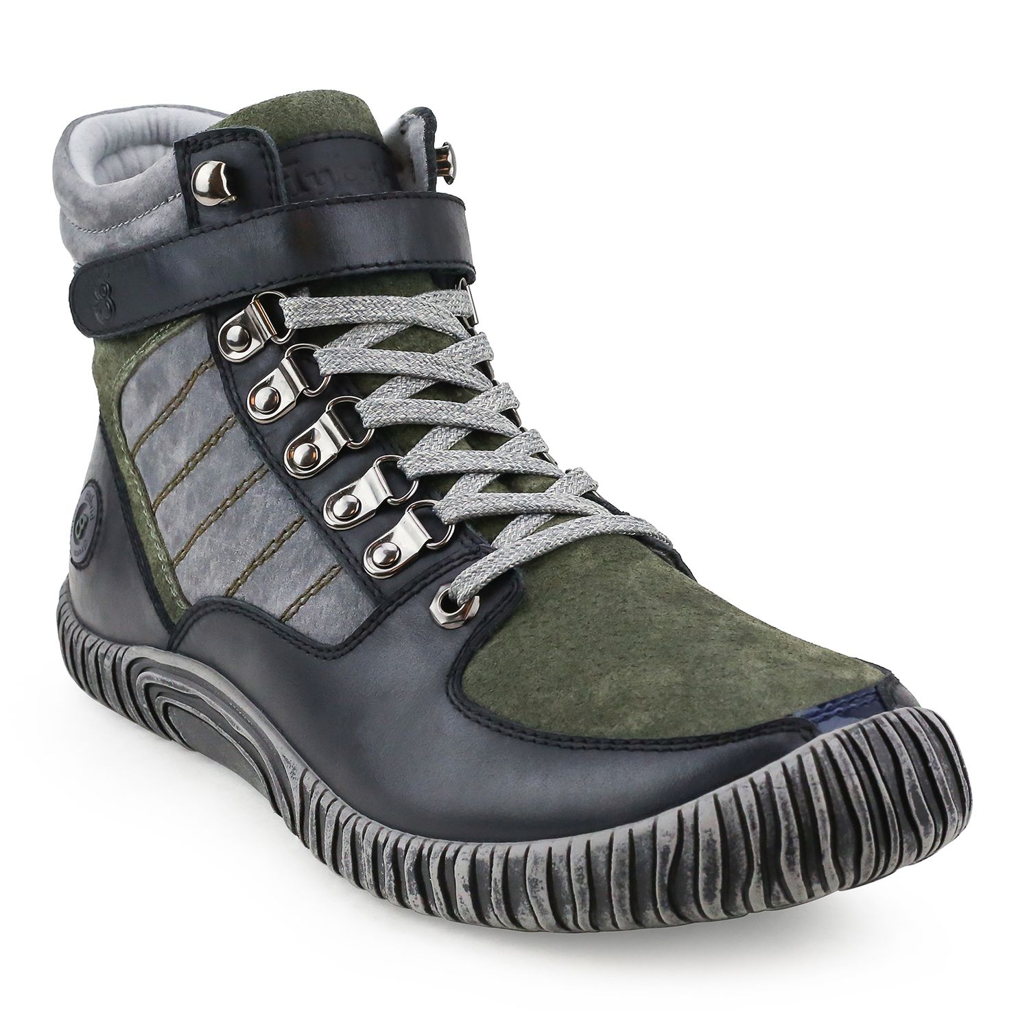 black and green high tops