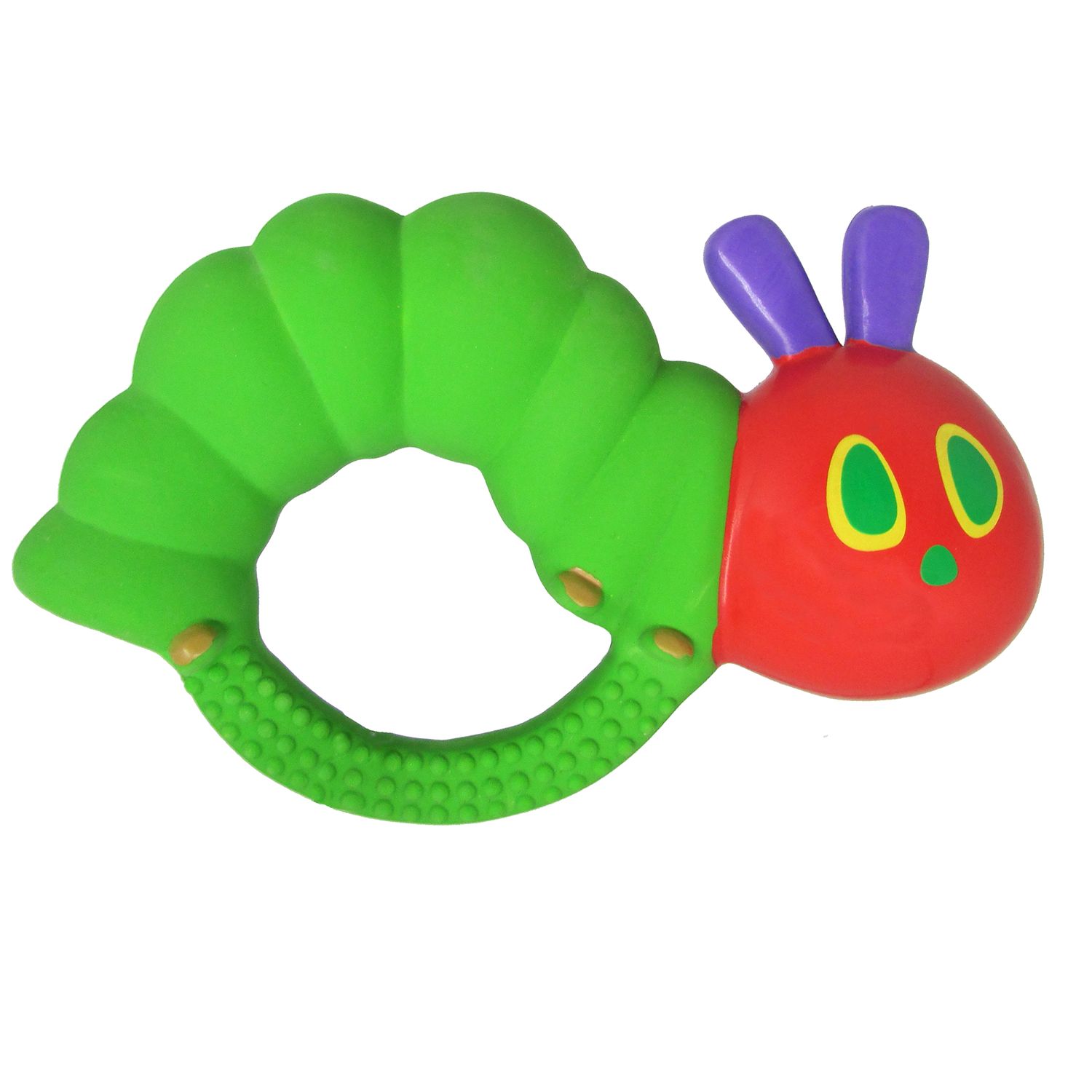 very hungry caterpillar teether rattle