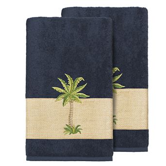 Linum Home Textiles Colton Embellished Bath Towel Set