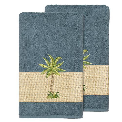 Linum Home Textiles Colton Embellished Bath Towel Set