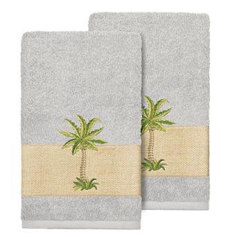 Linum Home Textiles Colton Embellished Hand Towel Set