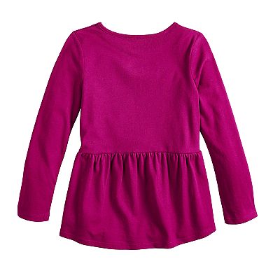 Girls 4-10 Jumping Beans® Shirred-Back Top
