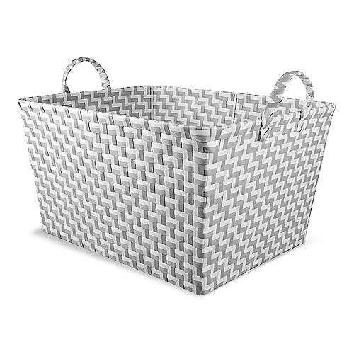 Soho Market Zig Zag Strap Storage Bin