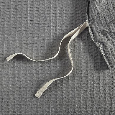 Madison Park Rianon 3-piece Cotton Waffle Weave Duvet Cover Set