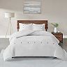 Madison Park Rianon 3-piece Cotton Waffle Weave Duvet Cover Set