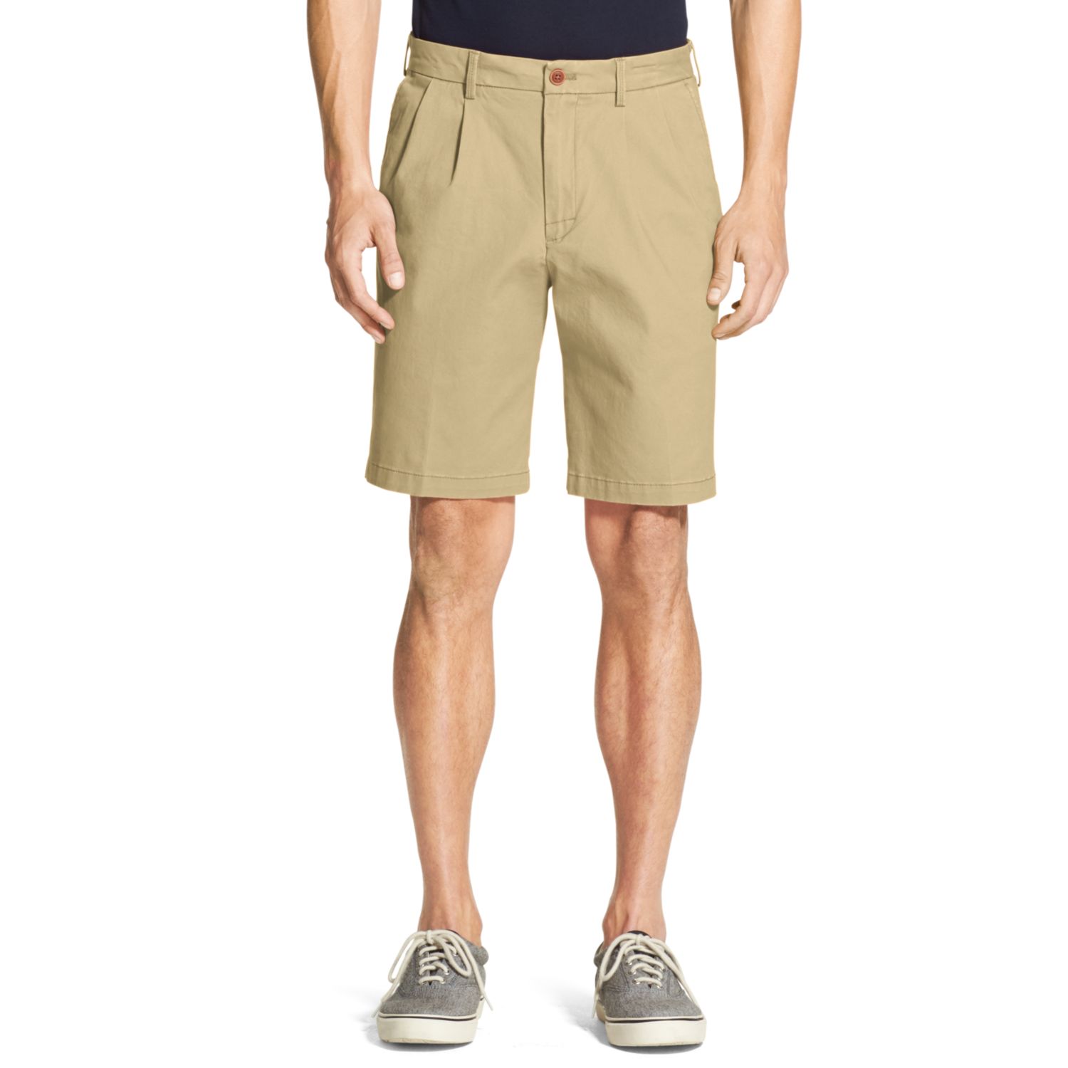 izod pleated shorts
