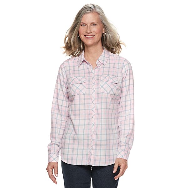 Women's Croft & Barrow® Classic Soft Shirt