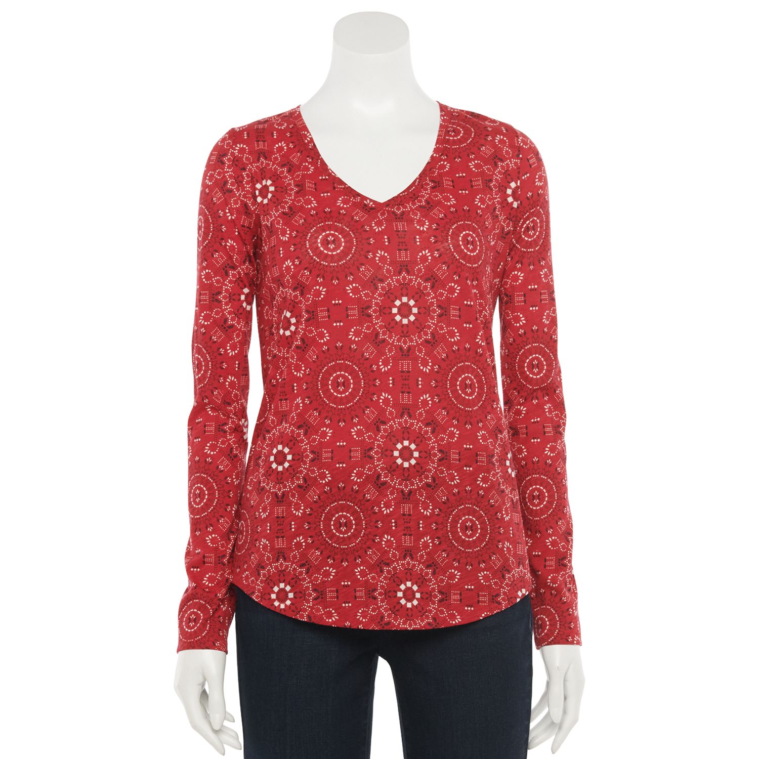 kohls womens dressy tops