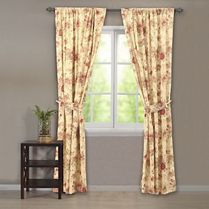 Greenland Home 2 Pack Classic Toile Window Curtains