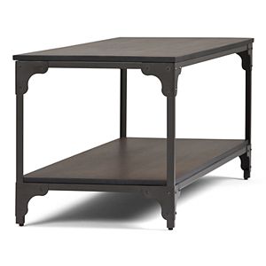 Simpli Home Nantucket Square Coffee Table