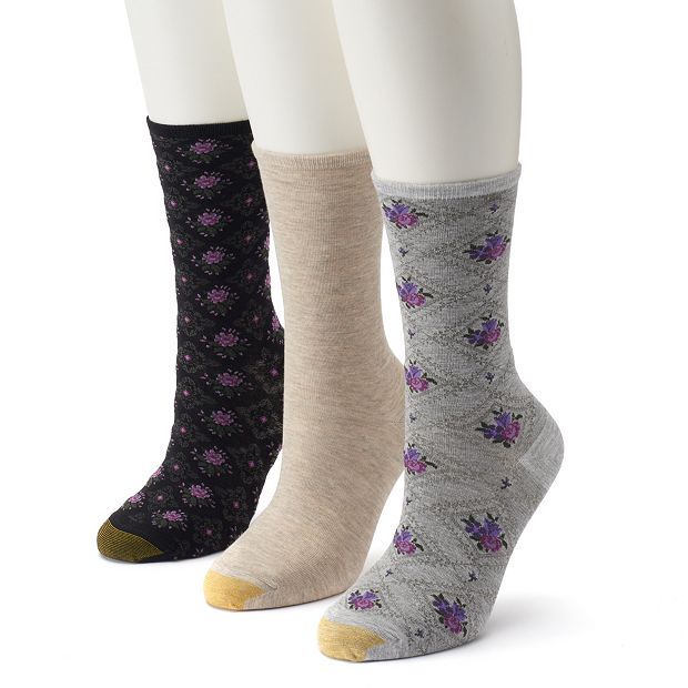 Plus Size 3pk Diamond Trouser Socks