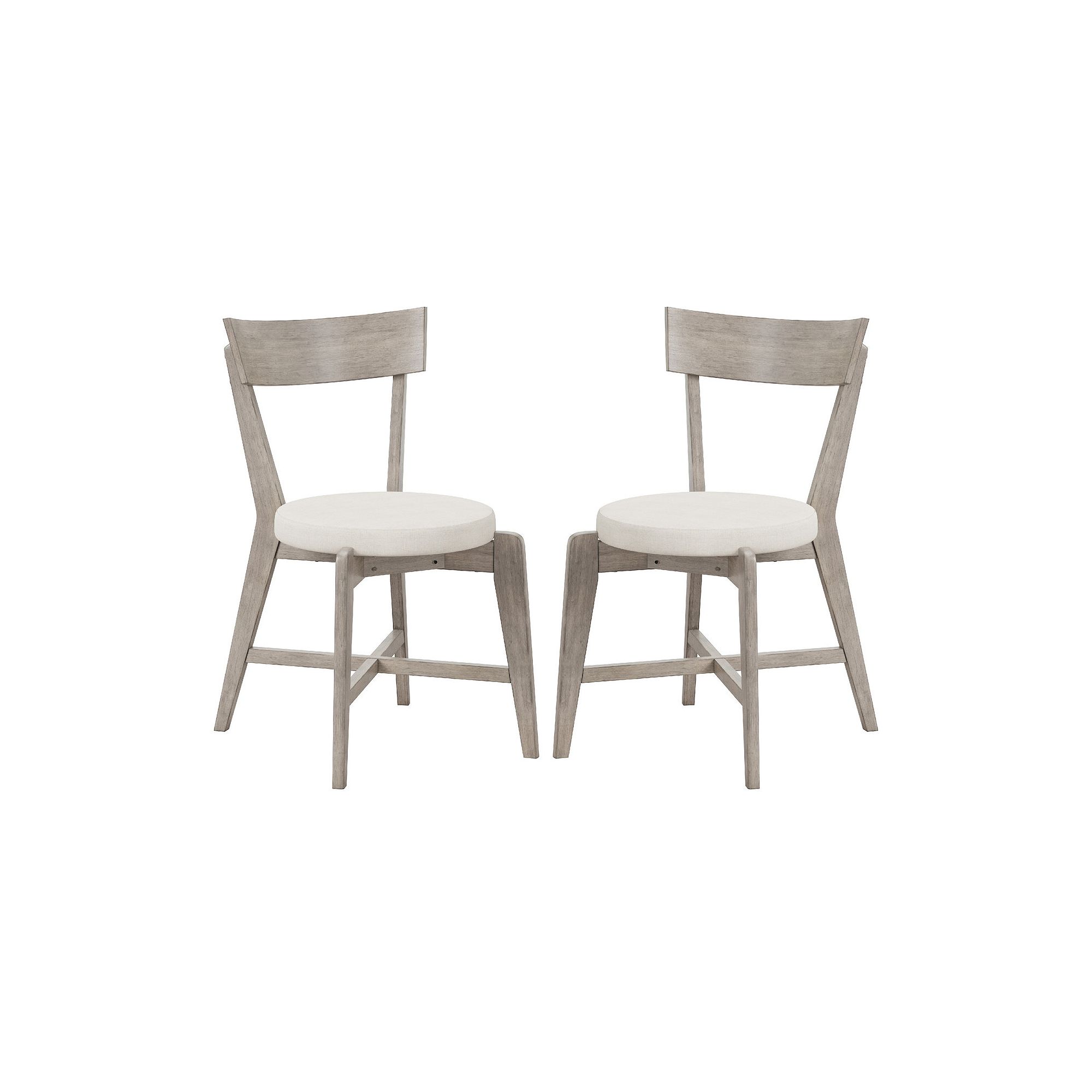 Hillsdale Furniture Mayson 2-pack Dining Chairs, Gray