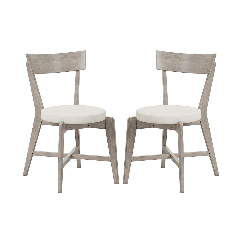 Hillsdale Furniture Mayson 2-pack Dining Chairs, Grey