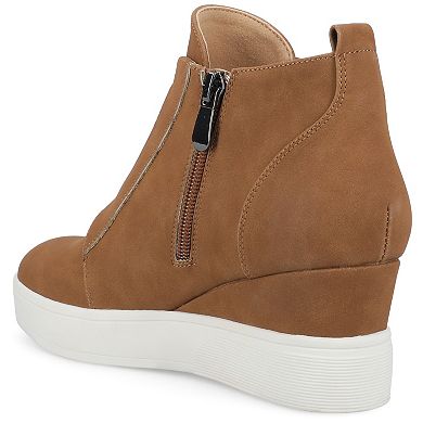 Journee Collection Clara Women's Wedge Sneakers