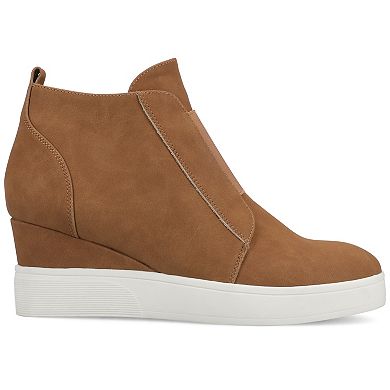 Journee Collection Clara Women's Wedge Sneakers