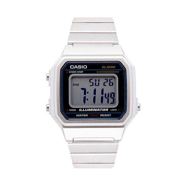 Casio Men's Classic Stainless Steel Digital Watch - B650WD-1ACF