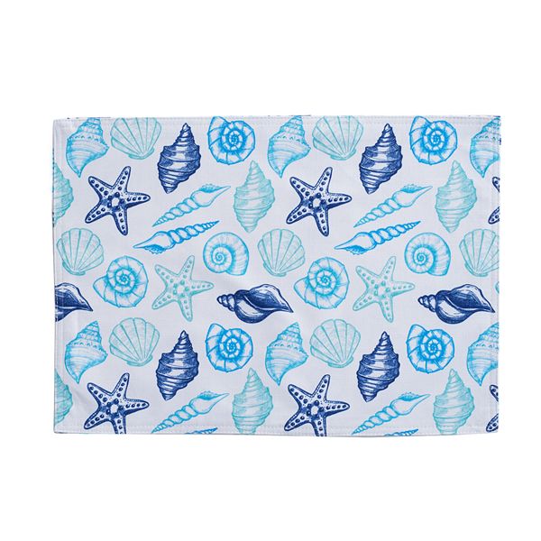 Mainstreet Pattern Seashell Placemat