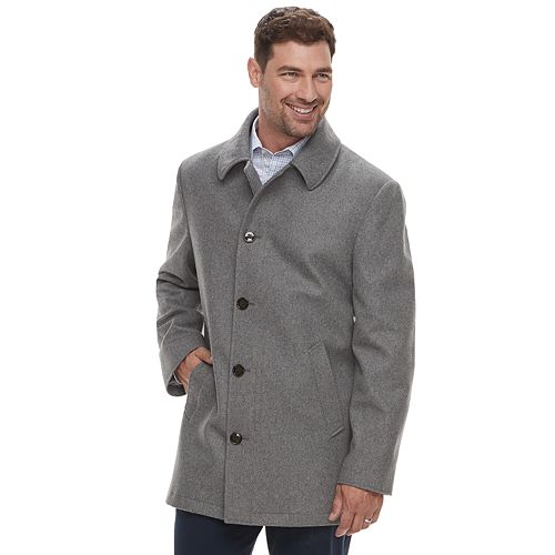 Men's pea 2025 coats at kohl's