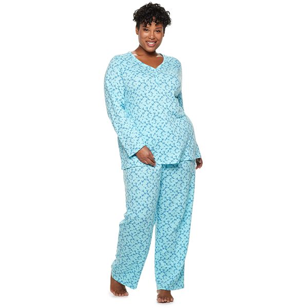 Plus Size Croft & Barrow® Sleep Tee & Pants Pajama Set