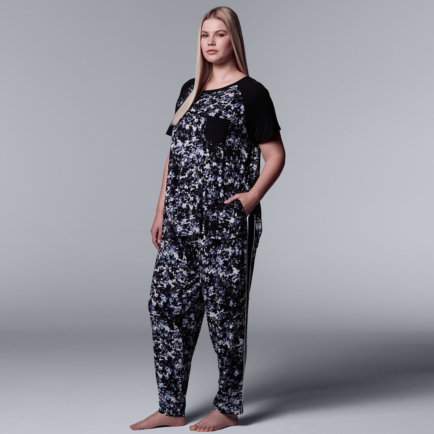 kohls vera wang plus size pajamas