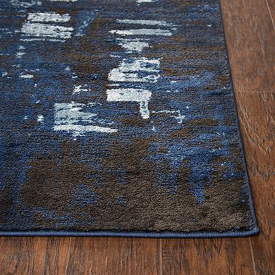 Rizzy Home Encore Contemporary Abstract I Solid Rug