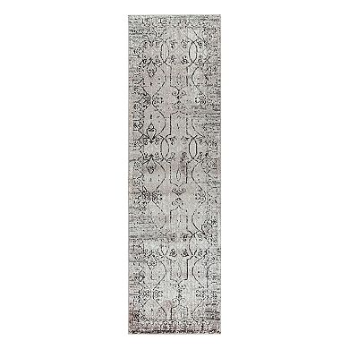 Rizzy Home Panache Transitional Scrollwork Trellis Rug