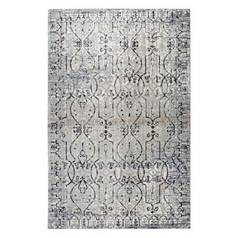 Rizzy Home Panache Transitional Scrollwork Trellis Rug