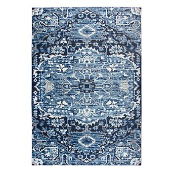 Rizzy Home Panache Transitional Central Medallion I Geometric Rug