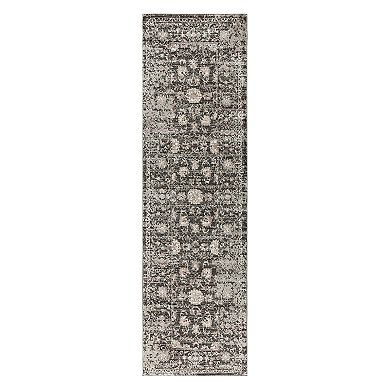 Rizzy Home Panache Transitional Distressed Floral Rug