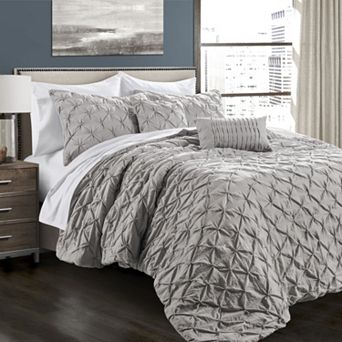 Lush Decor Ravello Pintuck Comforter Set