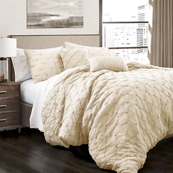 Lush Decor Ravello Pintuck Comforter Set