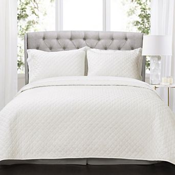 Lush Decor Ava Diamond Oversized Cotton Quilt Set