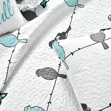 Lush Decor Rowley Birds Quilt 7-Piece Set