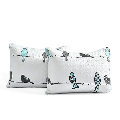 Lush Decor Rowley Birds Quilt 7-Piece Set