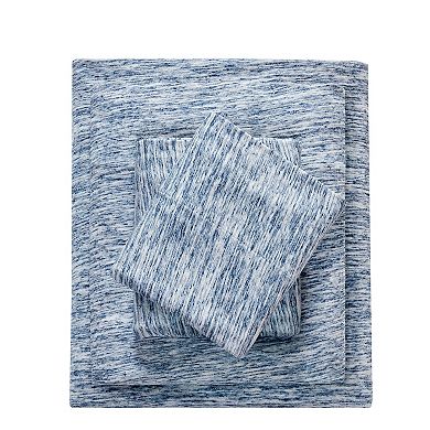 Urban Habitat Space Dyed Cotton Jersey Knit Sheet Set