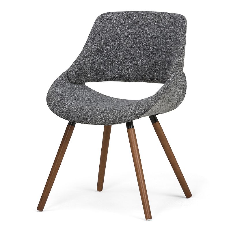Simpli Home Malden Bentwood Dining Chair, Grey