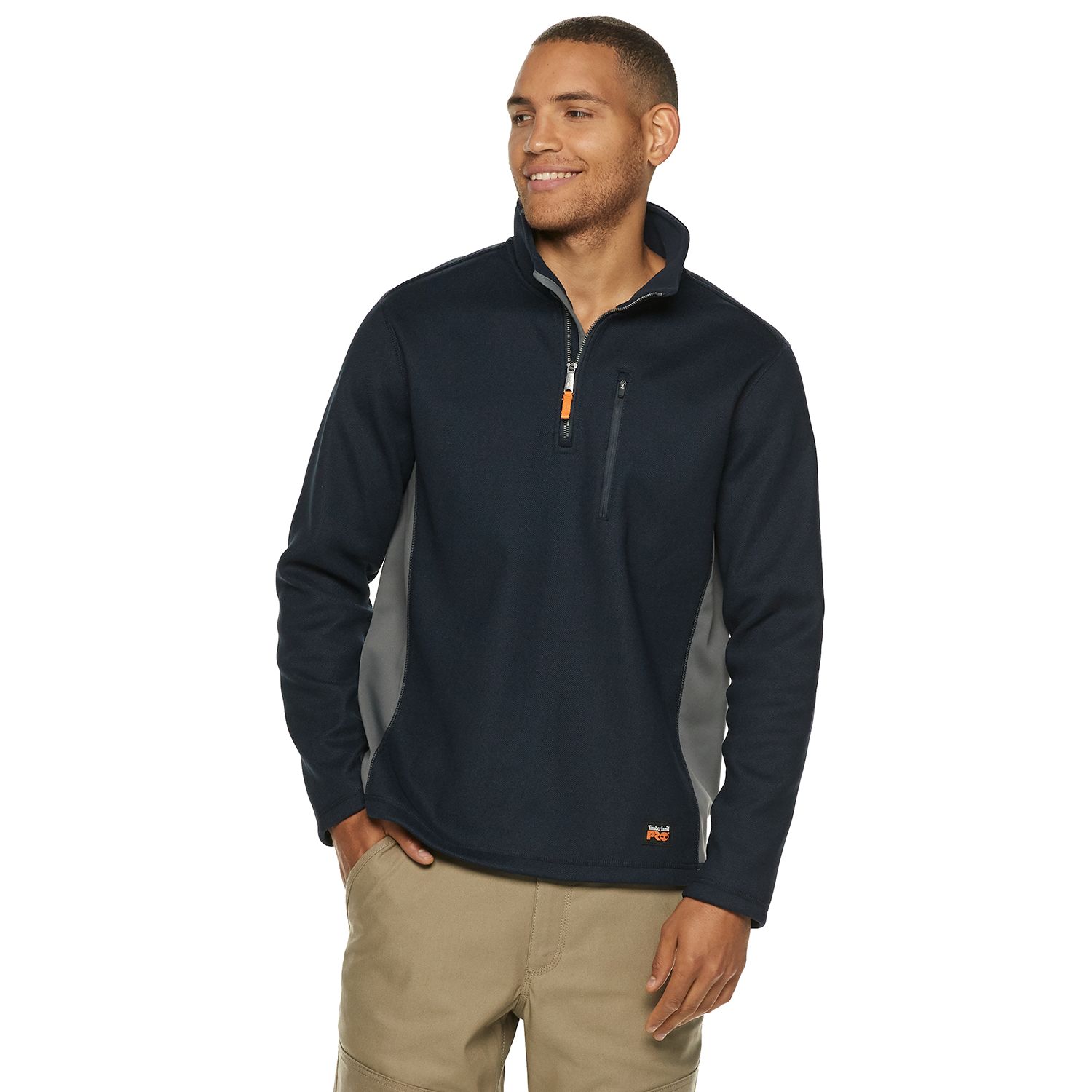 timberland half zip pullover