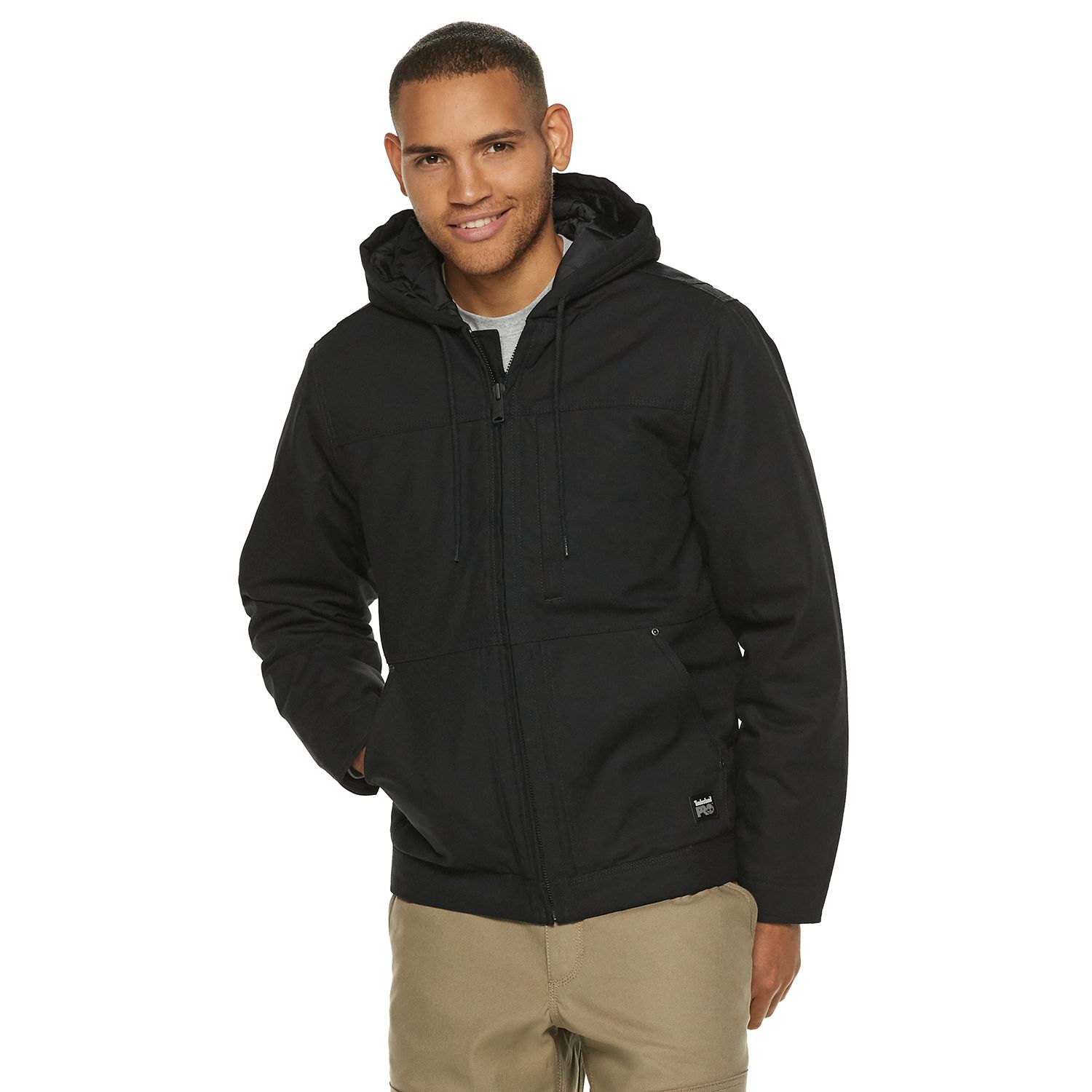 timberland pro baluster canvas work jacket