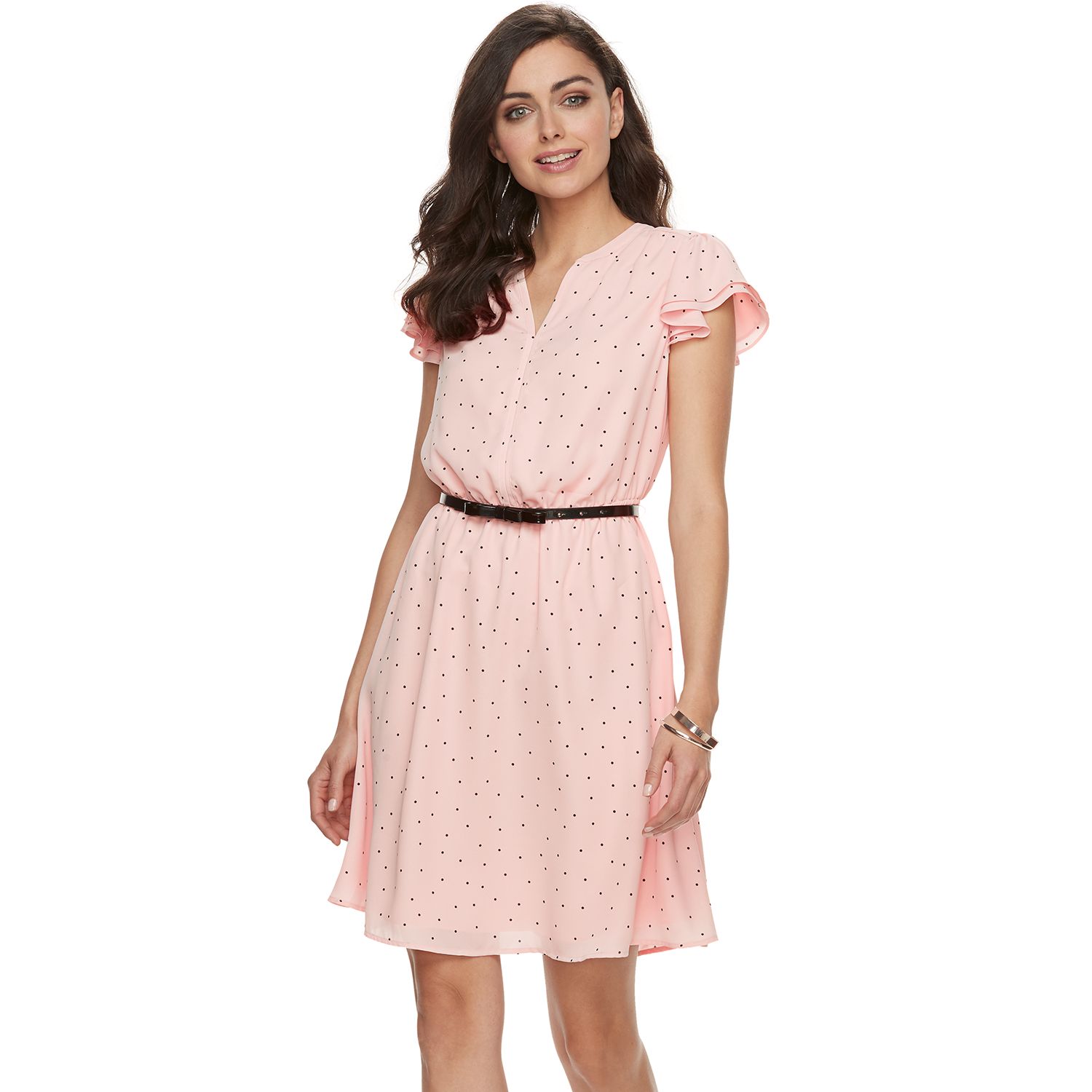 kohl's fit and flare dresses