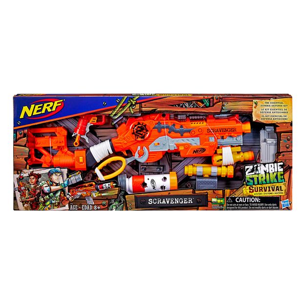 Nerf Zombie Strike Survival System Scravenger Kit
