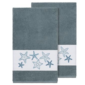 Linum Home Textiles Lydia Embellished Bath Towel Set