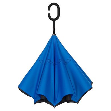 ShedRain UnbelievaBrella Solid Color Reverse Umbrella