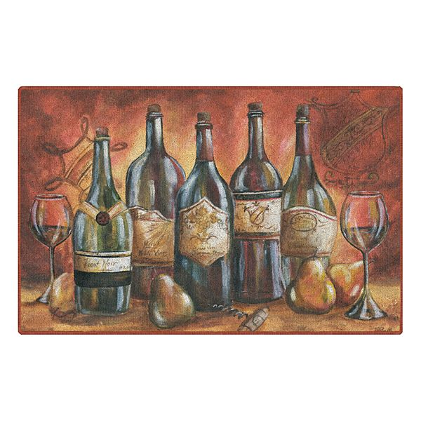 Brumlow Mills Wine Landscape Printed Rug