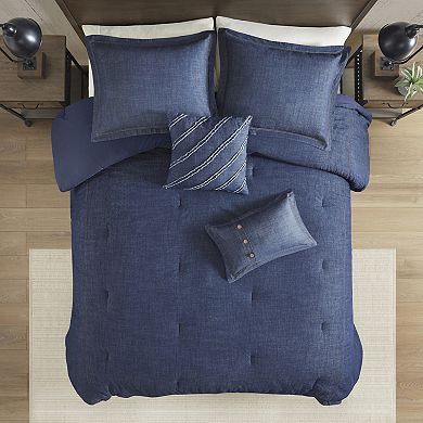 Woolrich Perry Oversized Denim Comforter Set