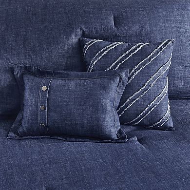 Woolrich Perry Oversized Denim Comforter Set